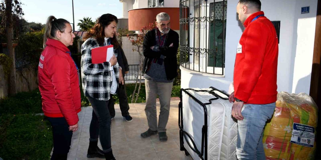 Kuşadası Belediyesi’nden yardım köprüsü