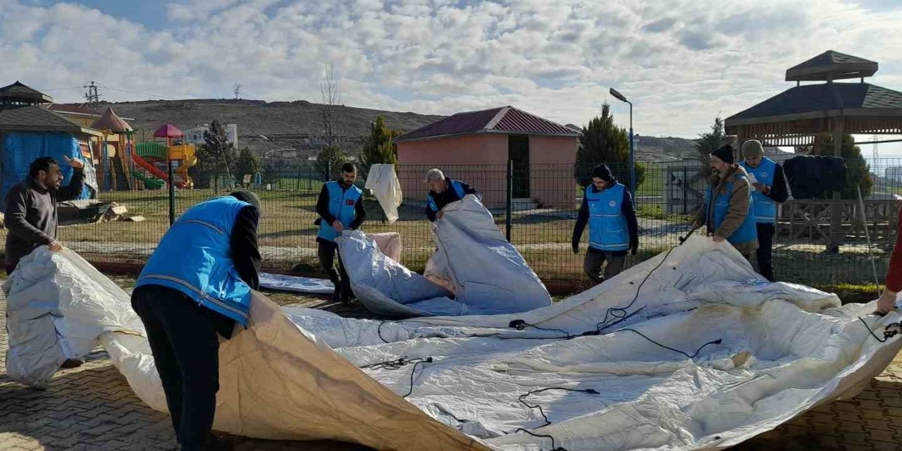 Köyceğiz Müftülüğü’nden giden görevliler çalışmalara başladı