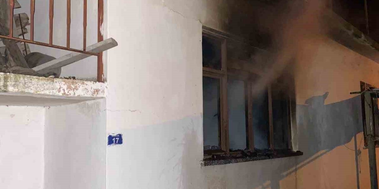 Marmaris’te ev yangınında bir kişi öldü
