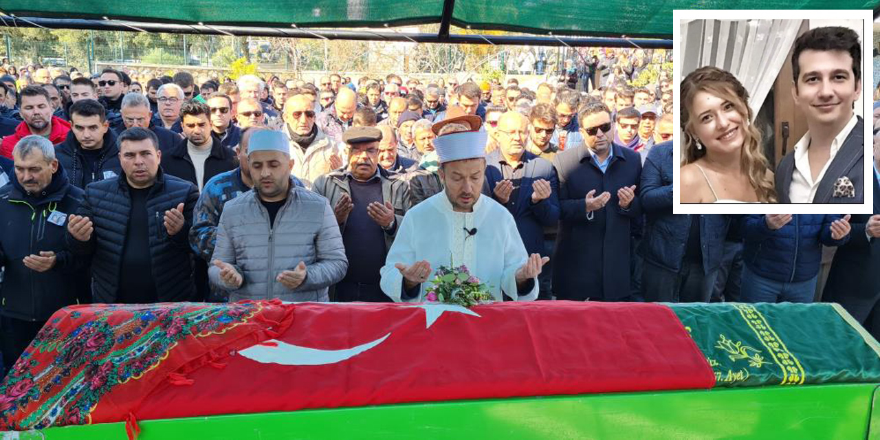 Eşiyle enkaz altında hayatını kaybeden Hatice öğretmen son yolculuğuna uğurlandı