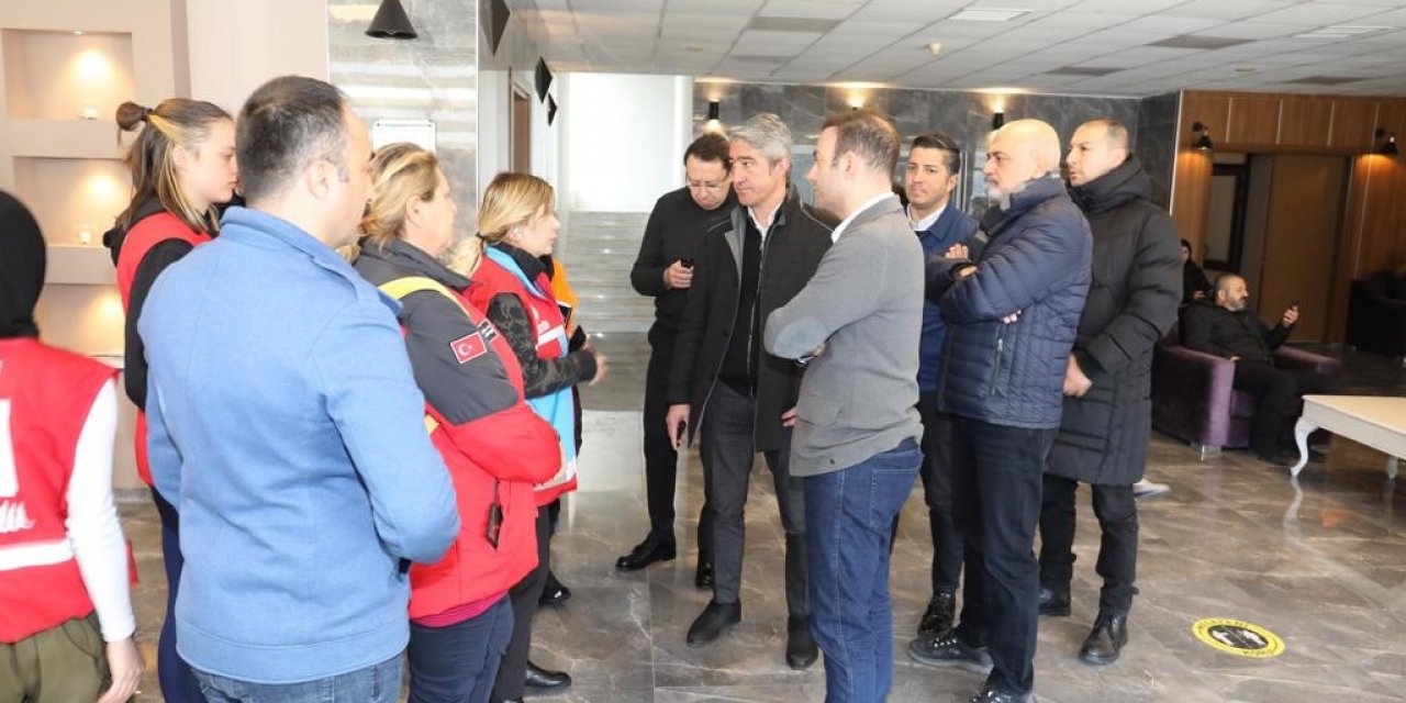 Marmaris’te depremzedeler ile ilgili çalışmalar değerlendirildi