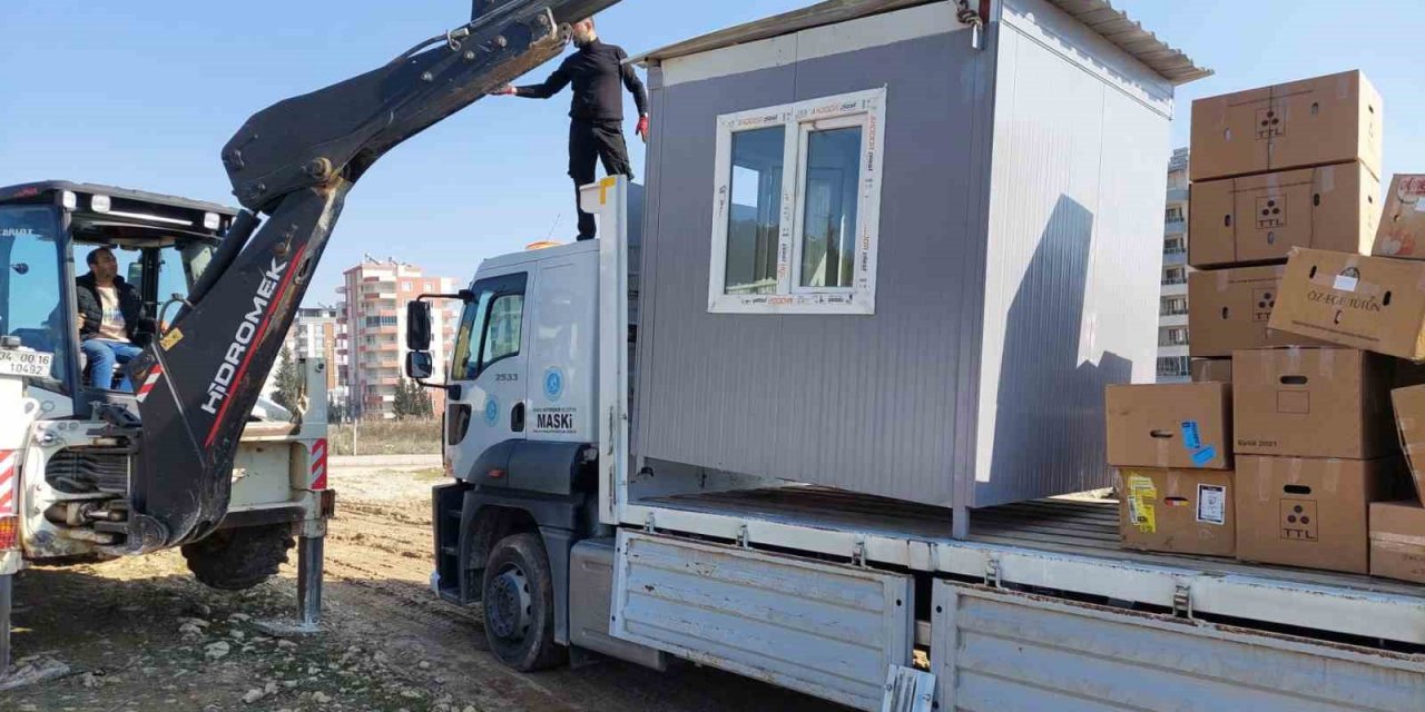 Temel ihtiyaçlar afet bölgesine ulaştırıldı
