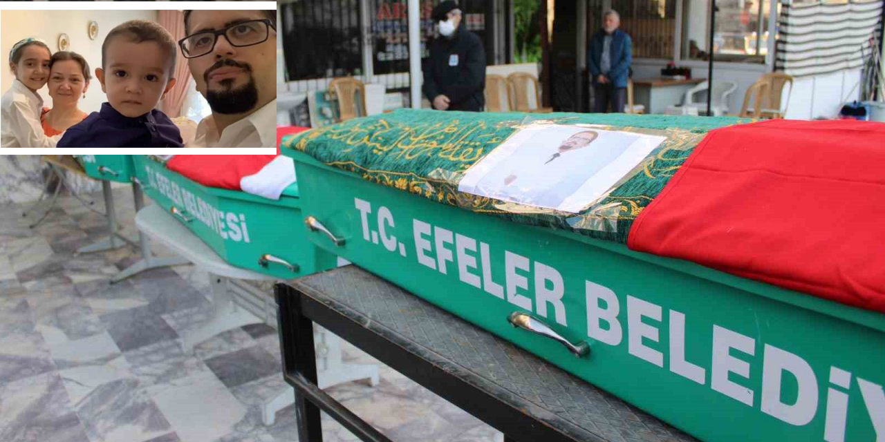 Depremde hayatını kaybeden doktor ve ailesi son yolculuğuna uğurlandı