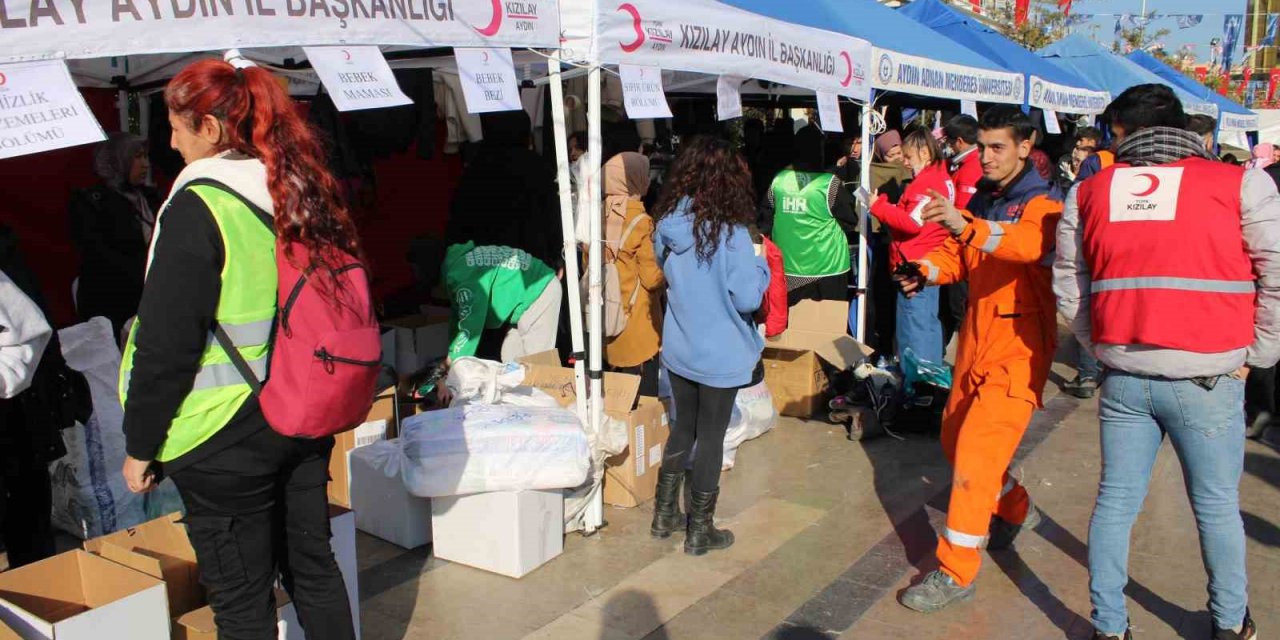 Aydın’da depremzedeler için acil ihtiyaç listesi yenilendi