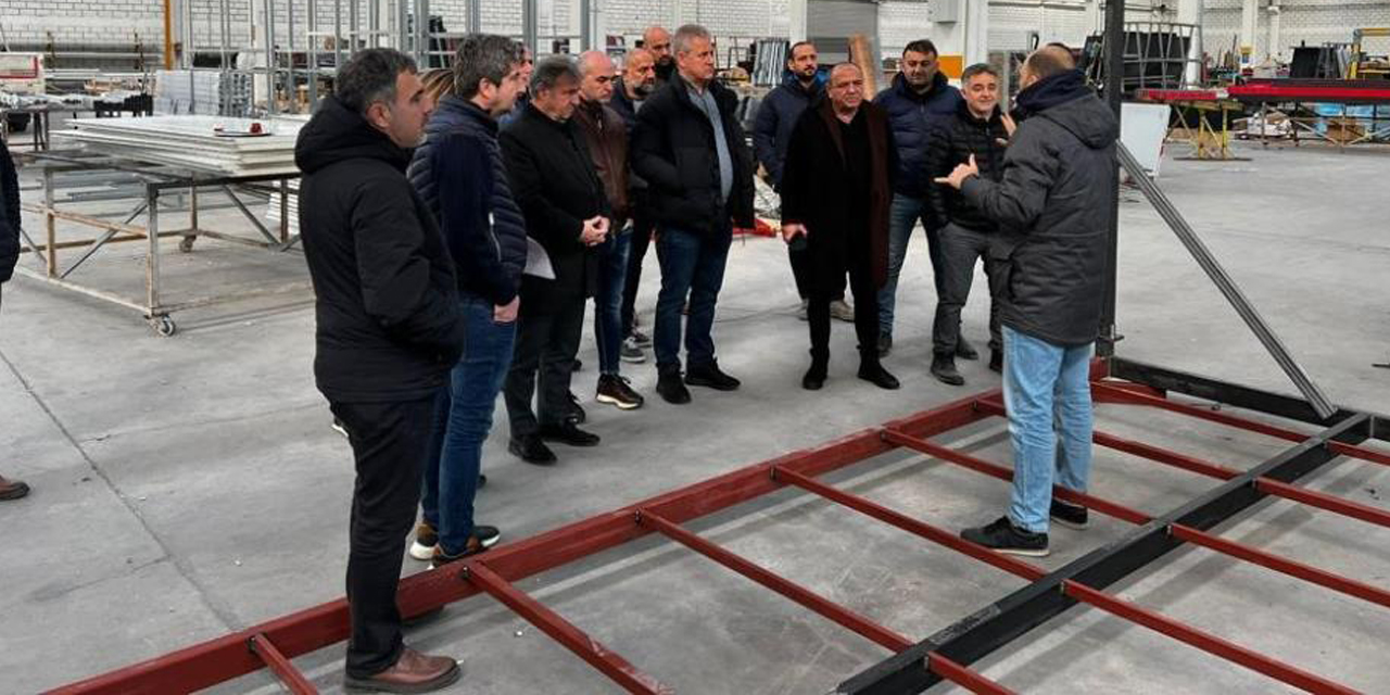 25 dakikada ev olan konteynerler üretildi