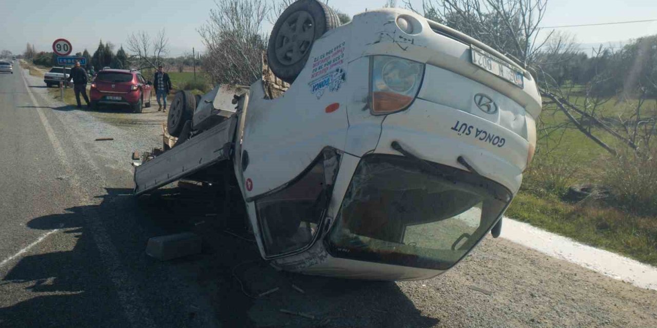 İncirliova’da trafik kazası: 1 yaralı