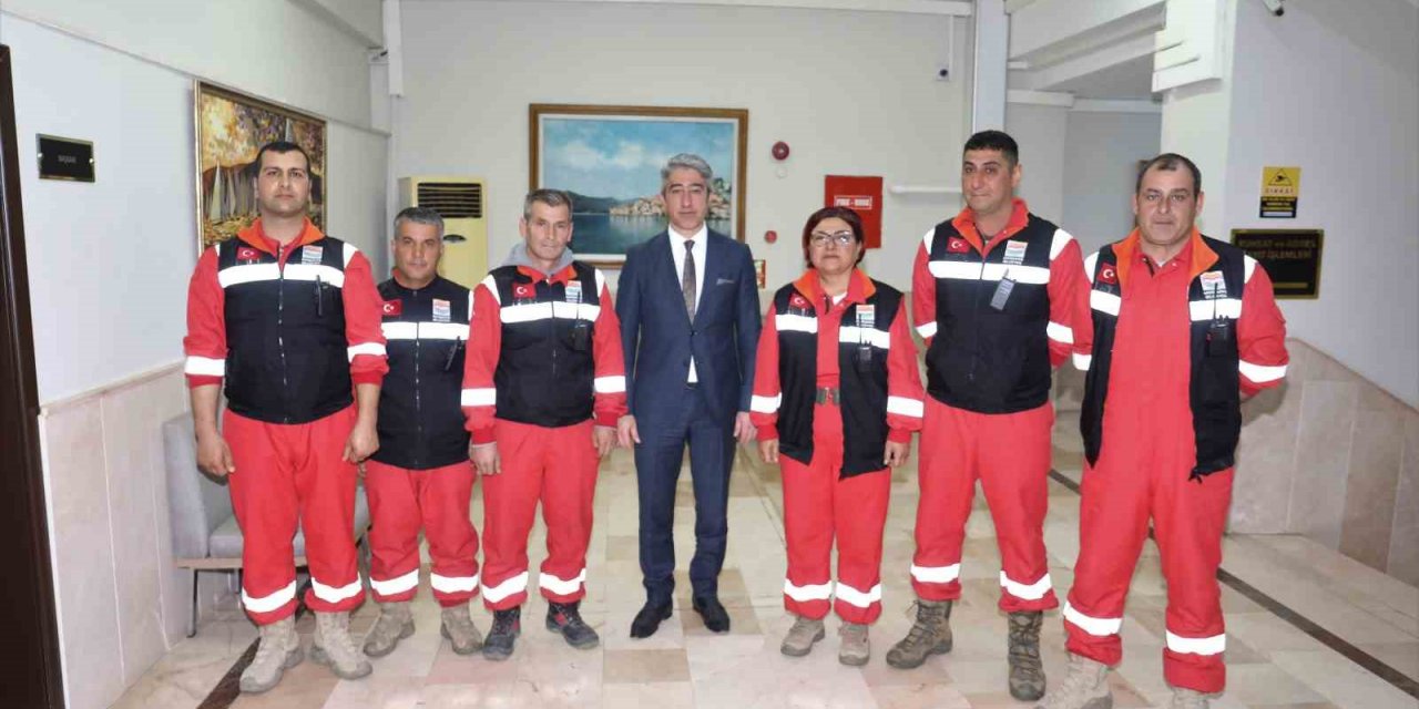 MABKE ekibi Marmaris’e döndü