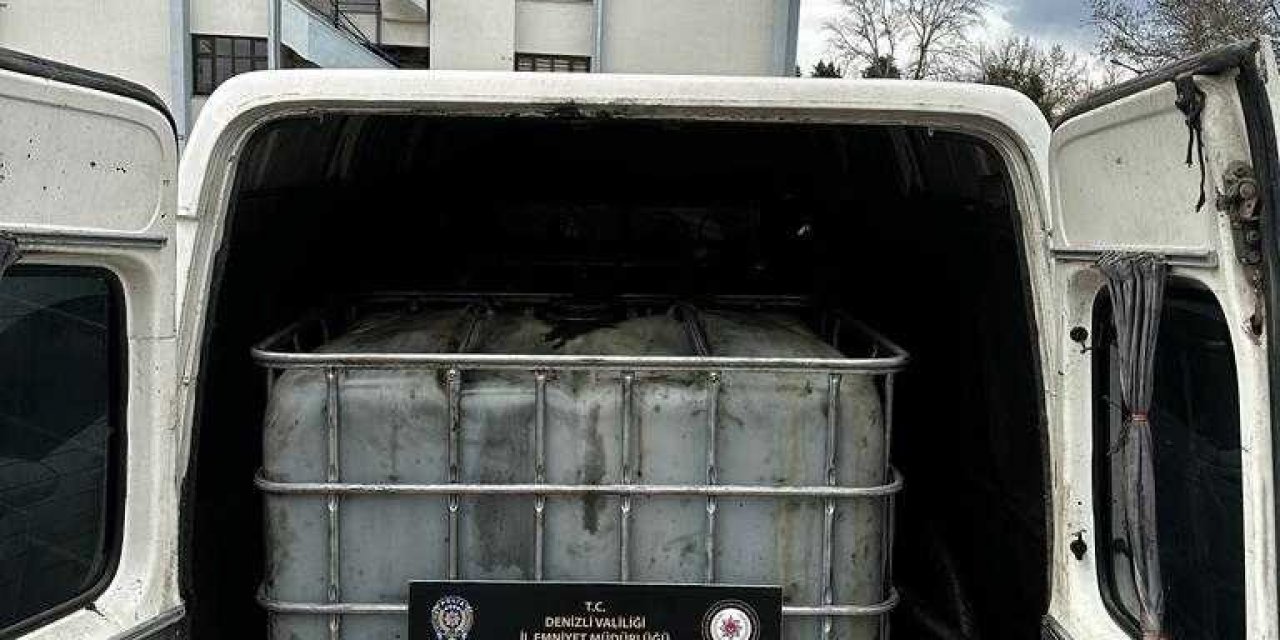 2 bin litre kaçak akaryakıtla yakalandılar