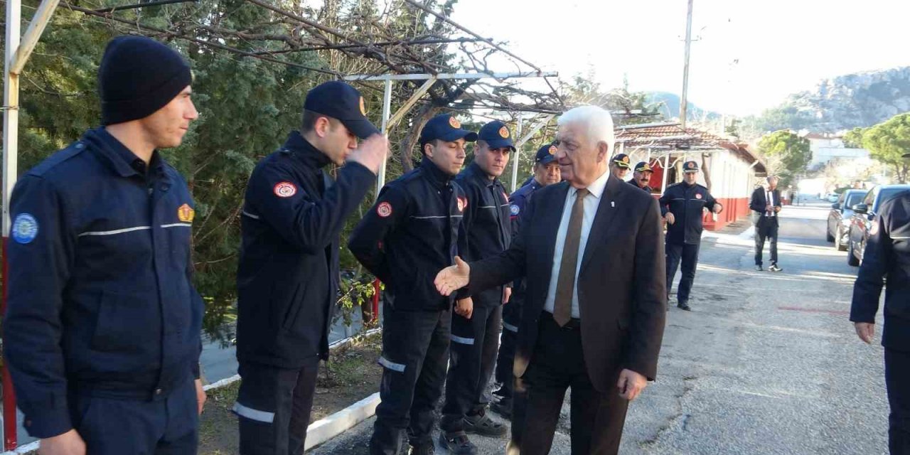 Muğla Büyükşehir Belediyesi itfaiye ekipleri yurda döndü