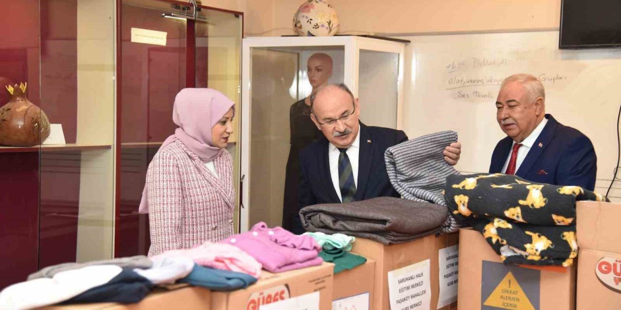 Manisa, deprem bölgesi için seferber oldu