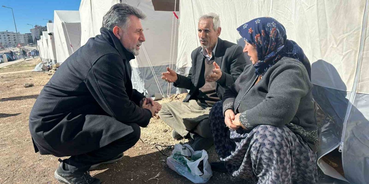 Başkan Sandal, Malatya’nın ardından Adıyaman’da: "Yıkım ve acılar tarifsiz"