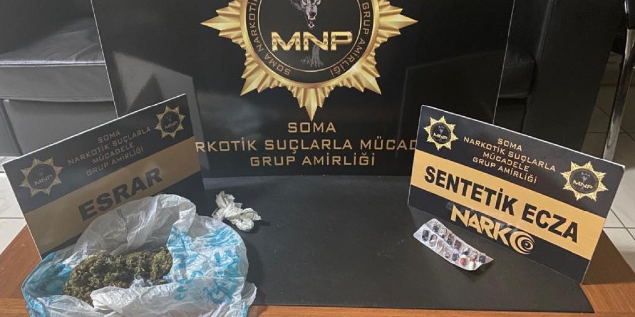 Manisa’da uyuşturucudan 1 tutuklama