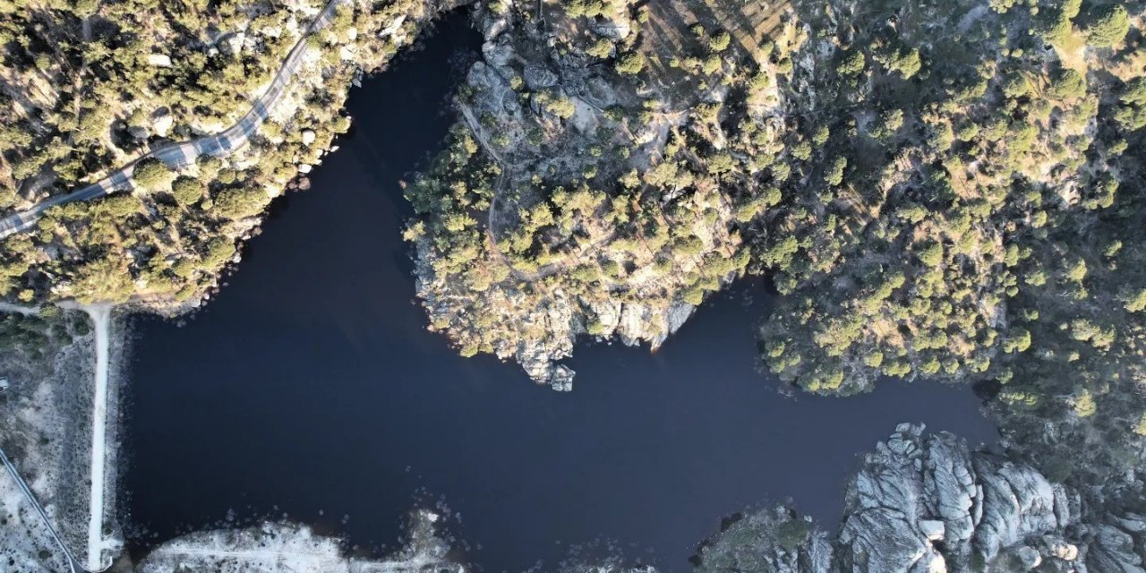 Çavdar Göleti’nde iki mevsim bir arada