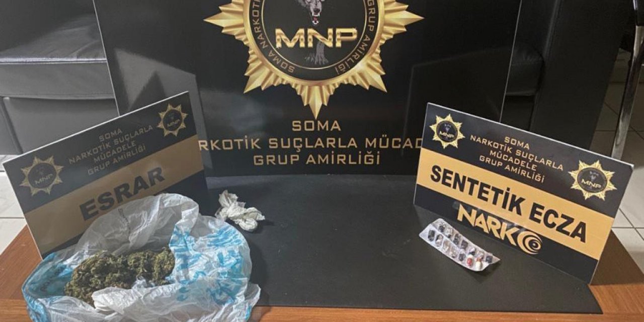 Manisa emniyeti bir haftada uyuşturucudan 92 şüpheliyi gözaltına aldı