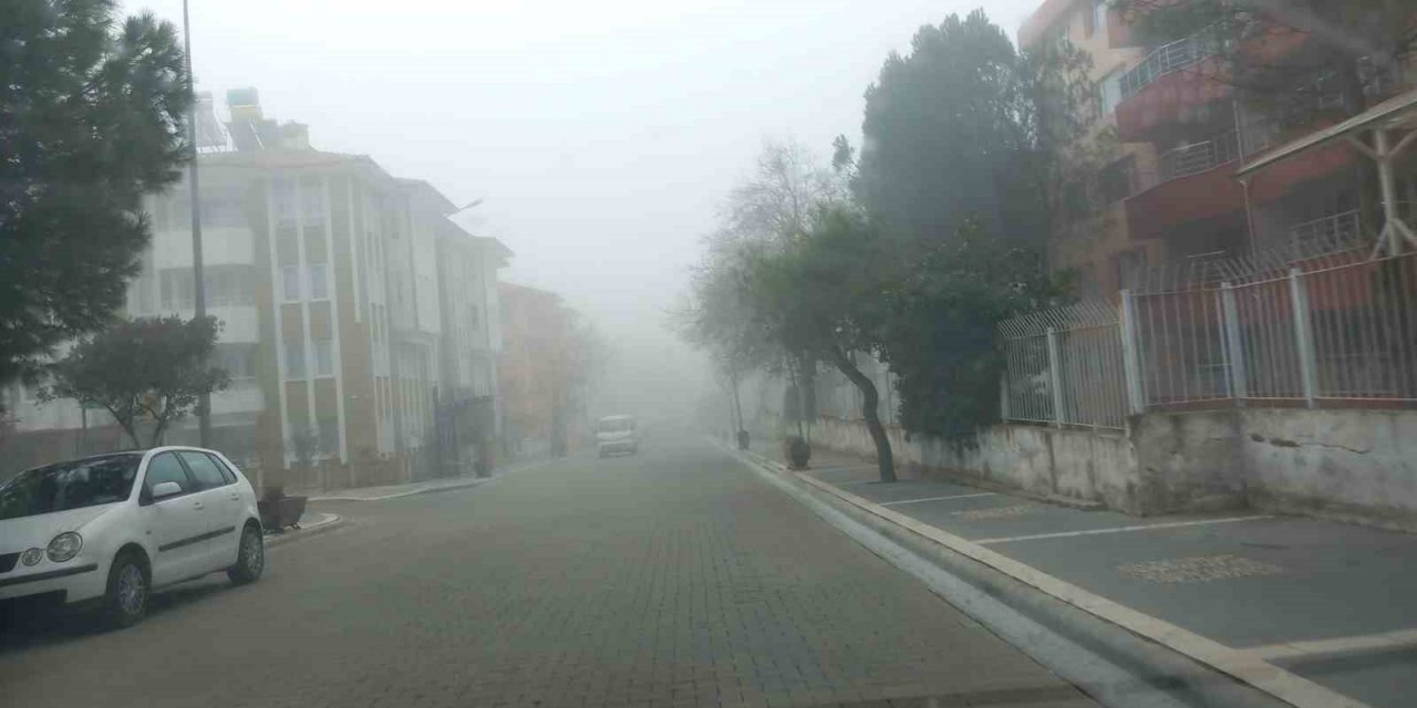 Muğla’da sis nedeniyle görüş mesafesi 5 metreye düştü
