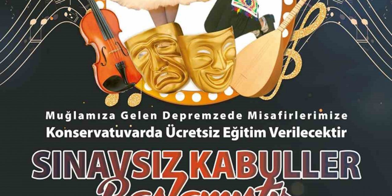 Depremzedelere eğitim ve sanat desteği