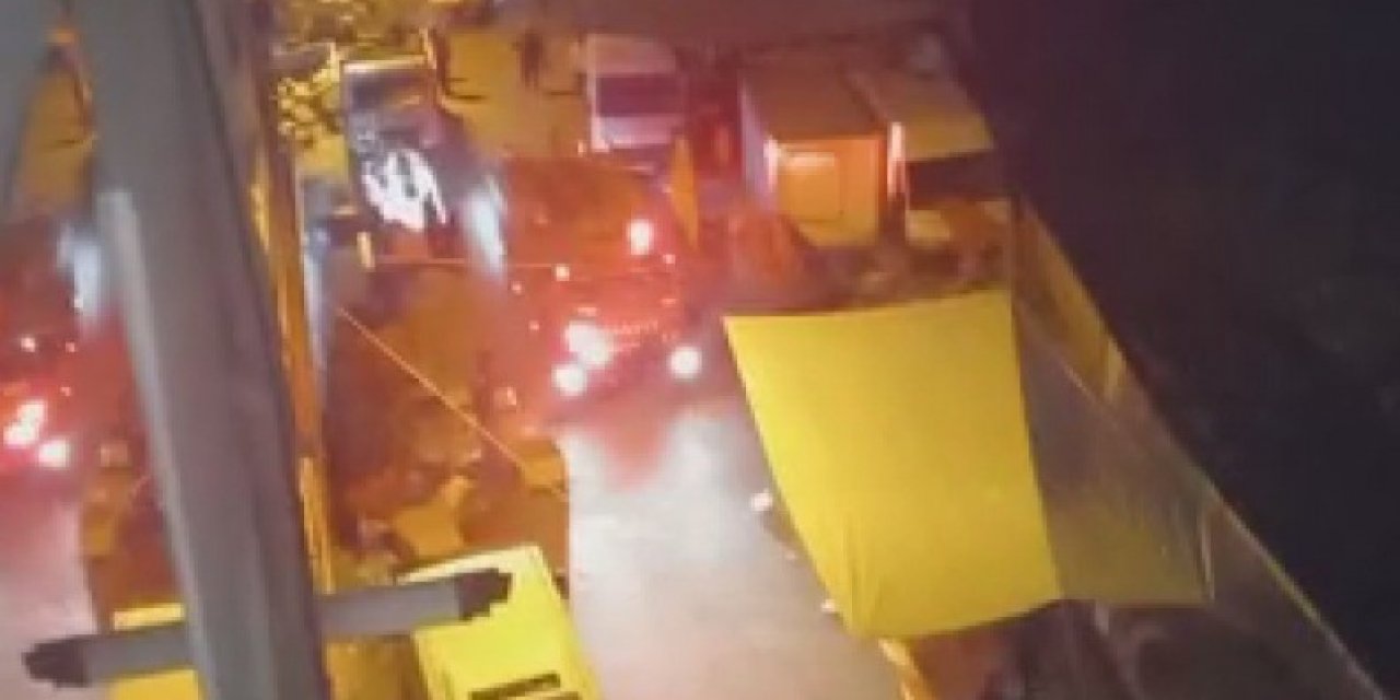 İtfaiyeye semt pazarı engeli, zor anlar kameralara böyle yansıdı