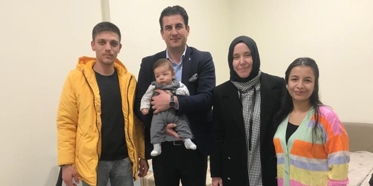 AK Partili Güngör, Denizli’ye gelen depremzedelerle buluştu