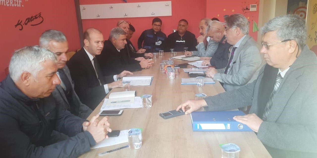 Köyceğiz’de afet koordinasyon toplantısı düzenlendi