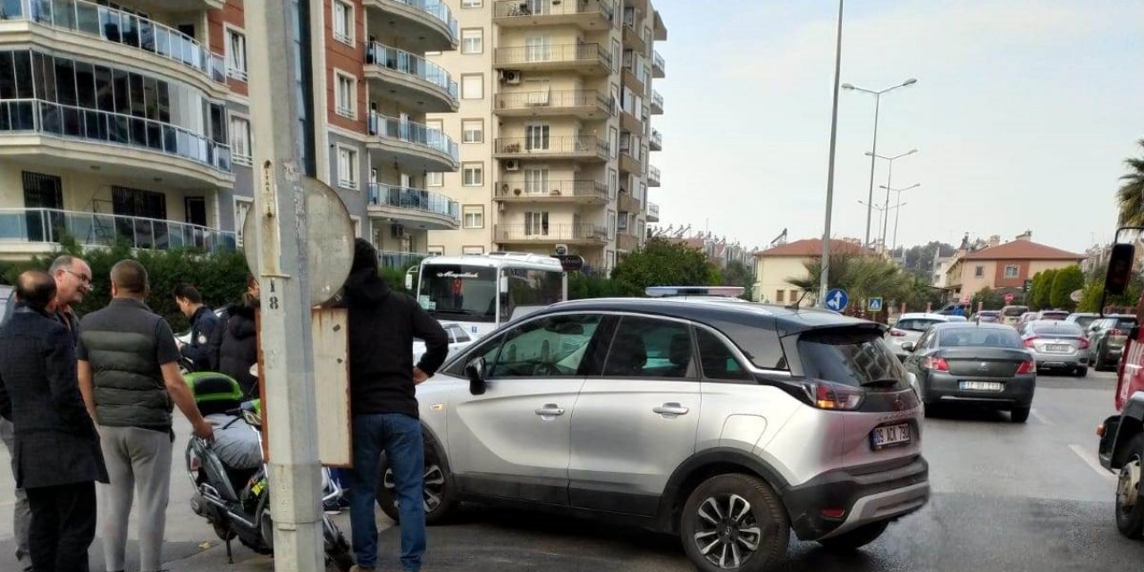 Aydın’da trafik kazası: 1 yaralı