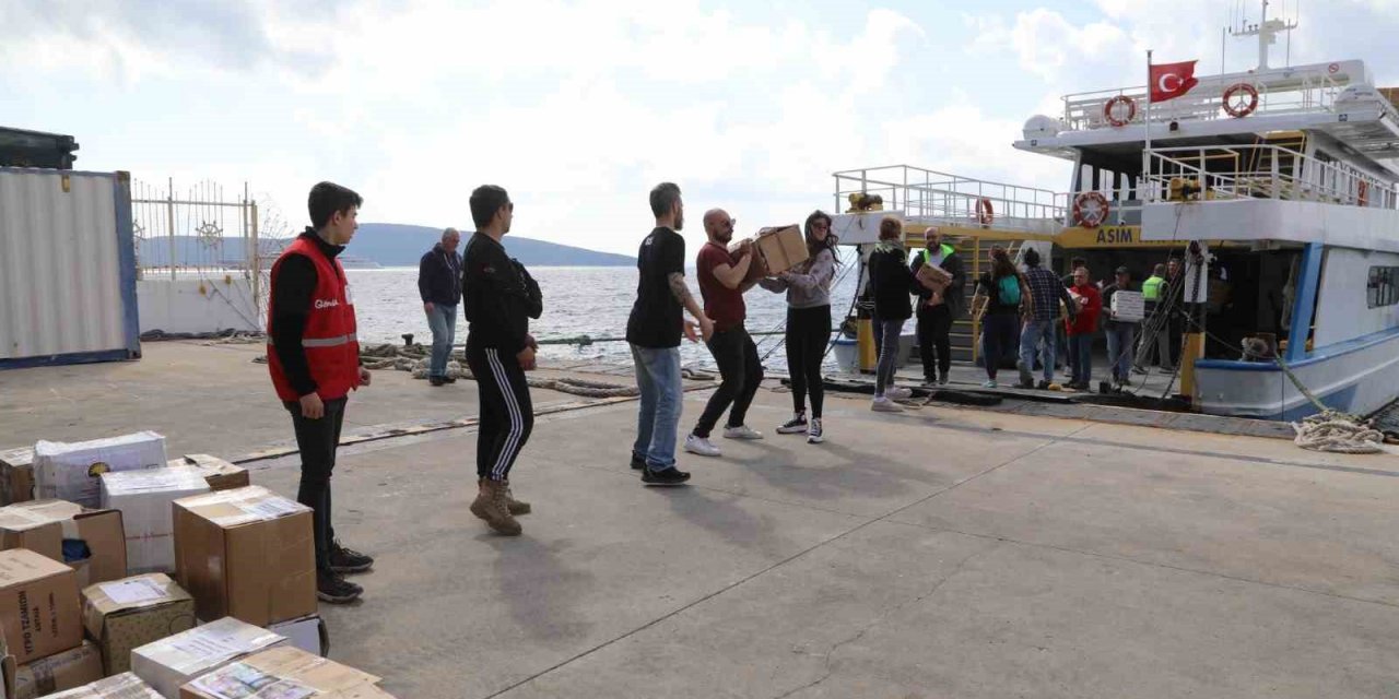 Yunanistan’dan Bodrum’a dayanışma zinciri