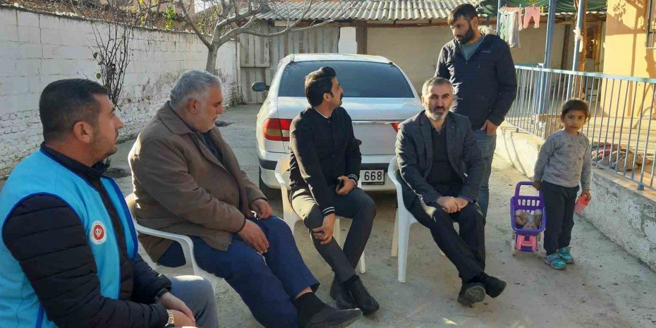 Germencik Müftülüğü ilçeye yerleşen depremzedeleri yalnız bırakmıyor