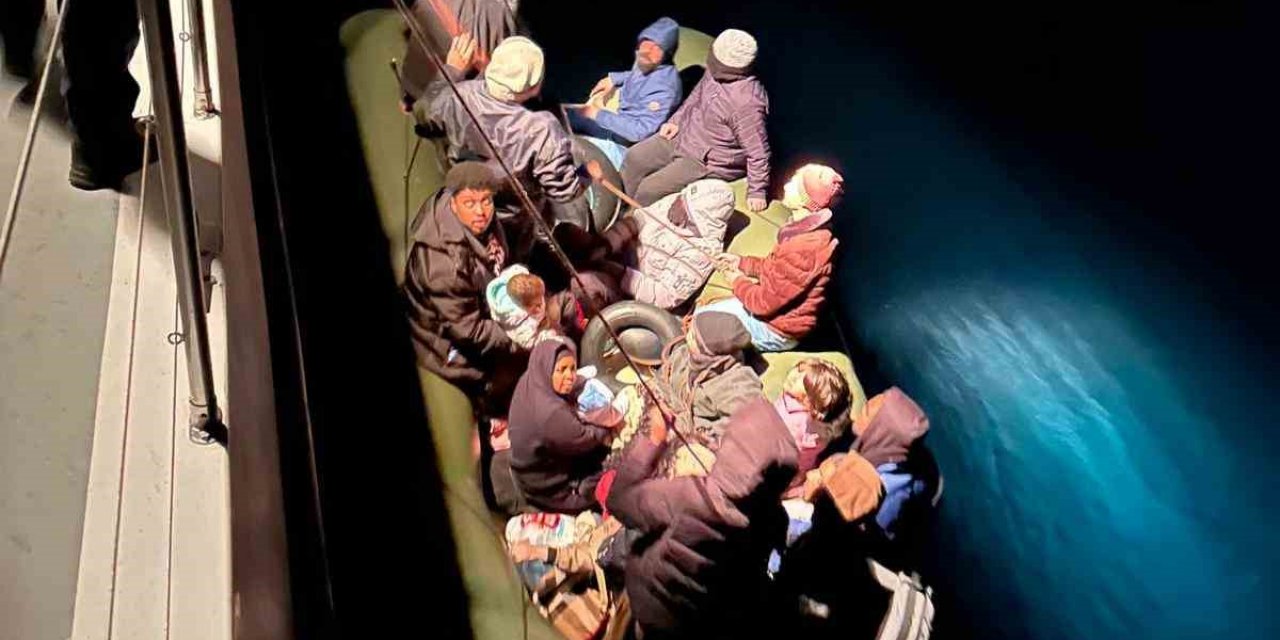 18 göçmen kurtarıldı