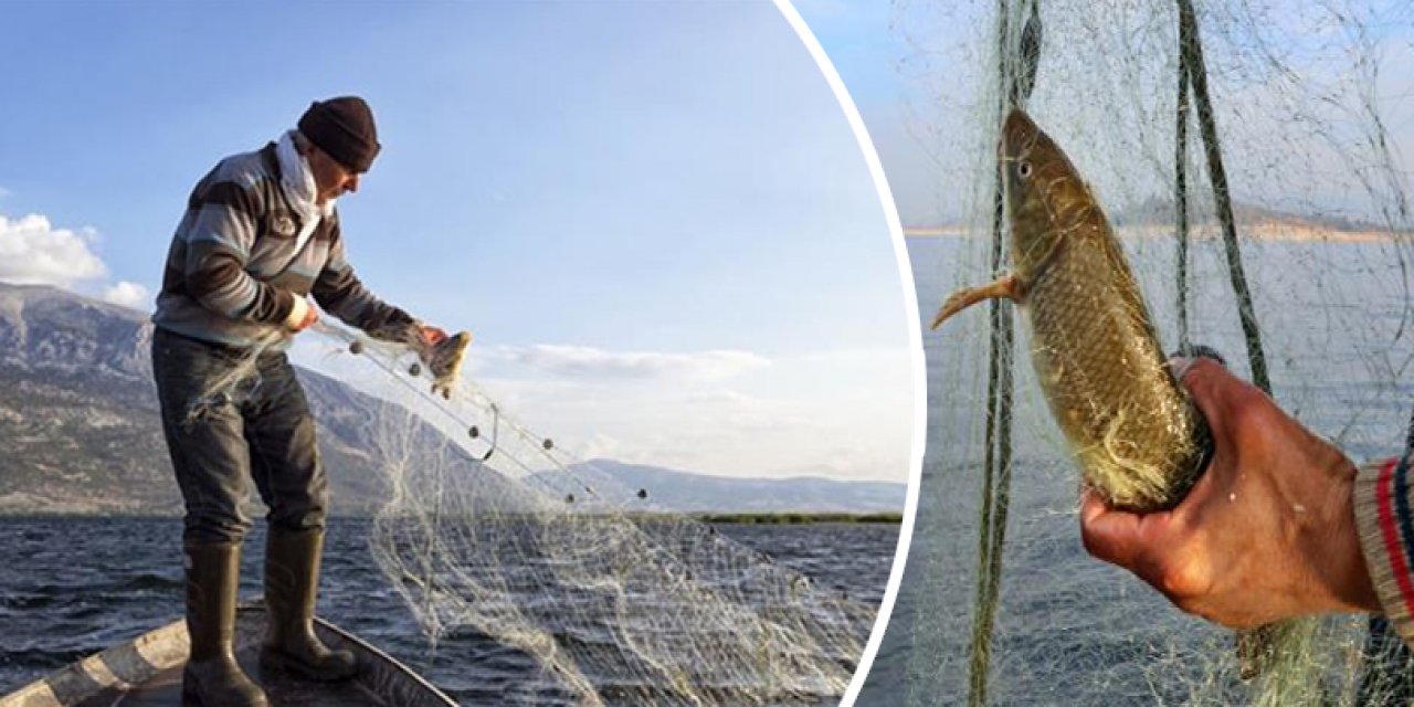 İç sularda balık avı yasağı başladı