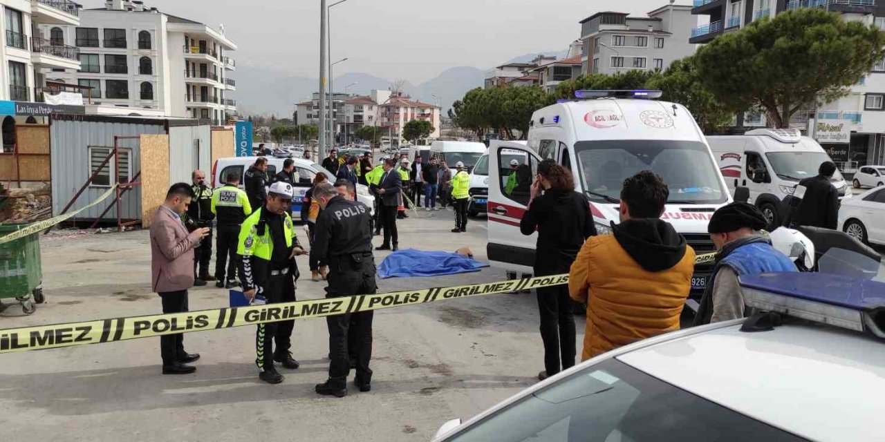 Doğum gününde beton mikserinin altında can verdi