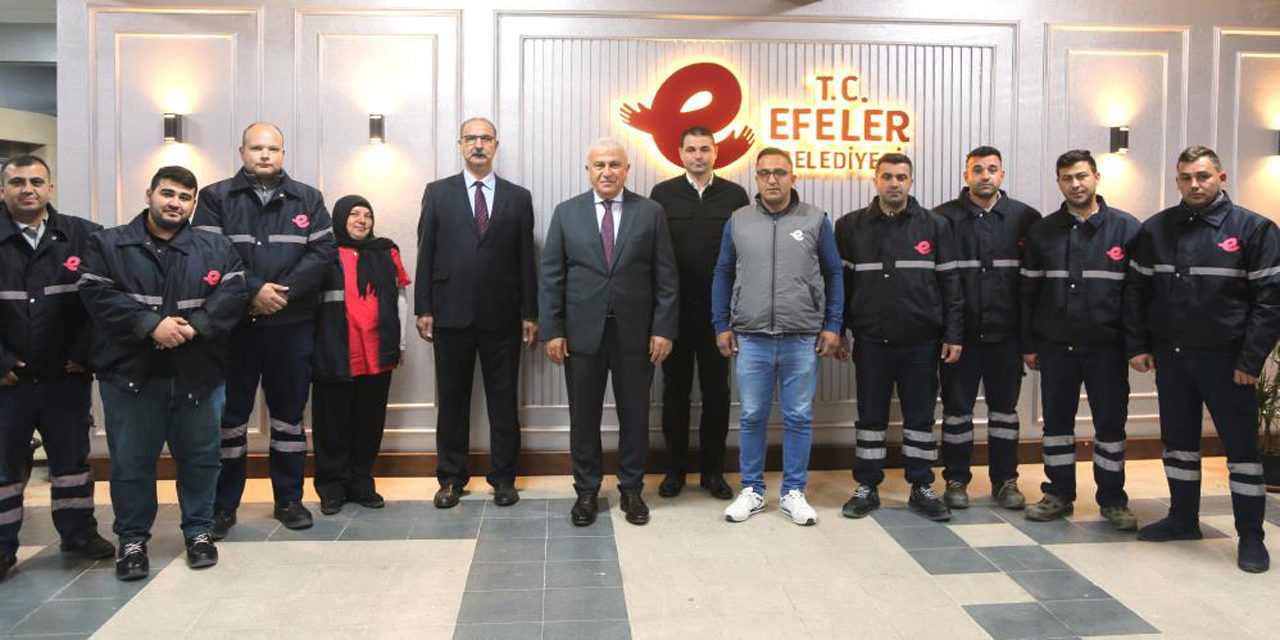 Efeler Belediyesi personeli deprem bölgesinden döndü