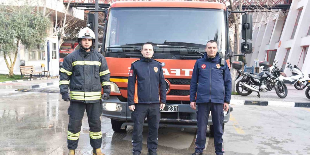 Manisa İtfaiyesi çadır kentte görevlendirildi