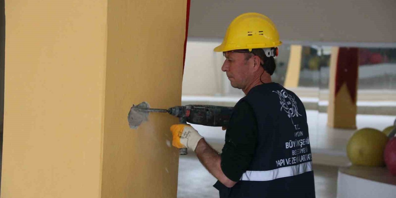 Aydın Büyükşehir Belediyesi deprem güvenliği ile ilgili ücretsiz performans testlerine devam ediyor