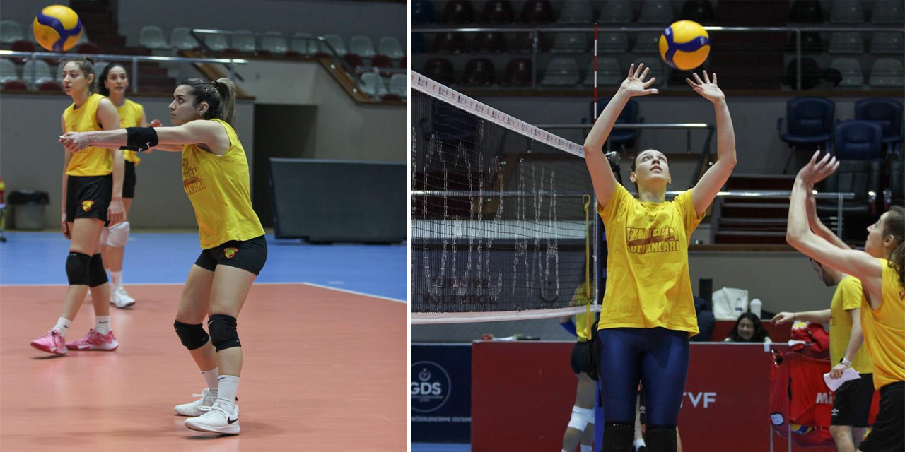Göztepe Voleybol, İstanbul BBSK maçının hazırlıklarını sürdürdü