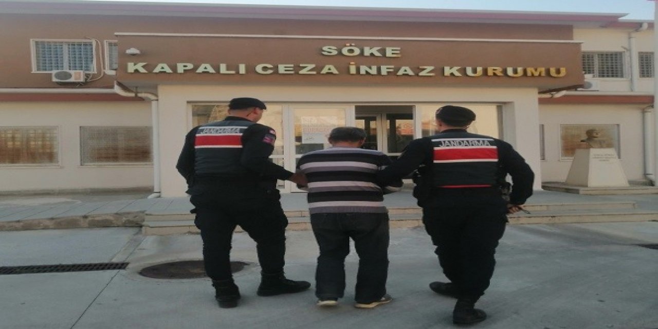 Söke’de 7 aranan şahıs jandarmadan kaçamadı