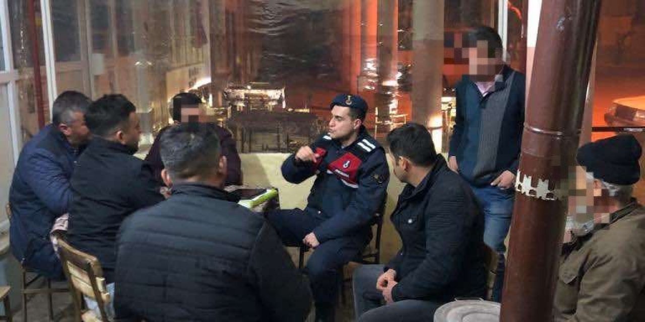 Jandarma 6 mahallede vatandaşları bilgilendirdi