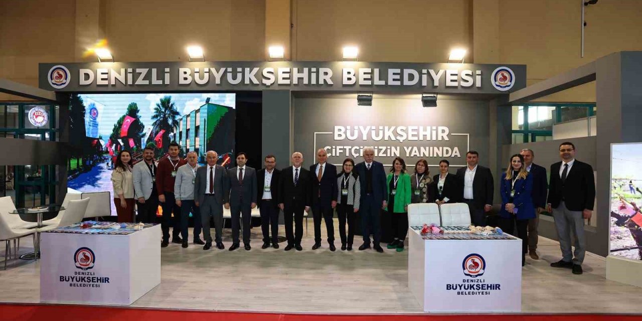 Denizli Büyükşehir stanttı fuarda ilgi gördü