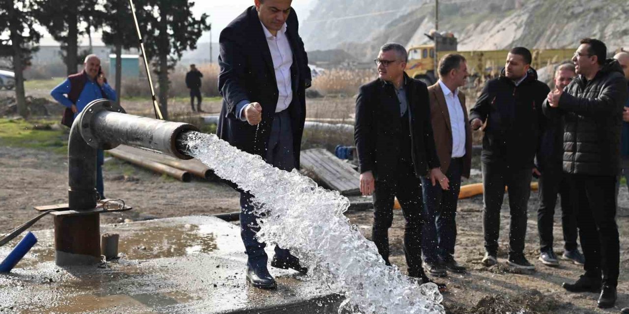 Manisa merkezin içme suyu rezervleri gelecek yıllara hazırlanıyor