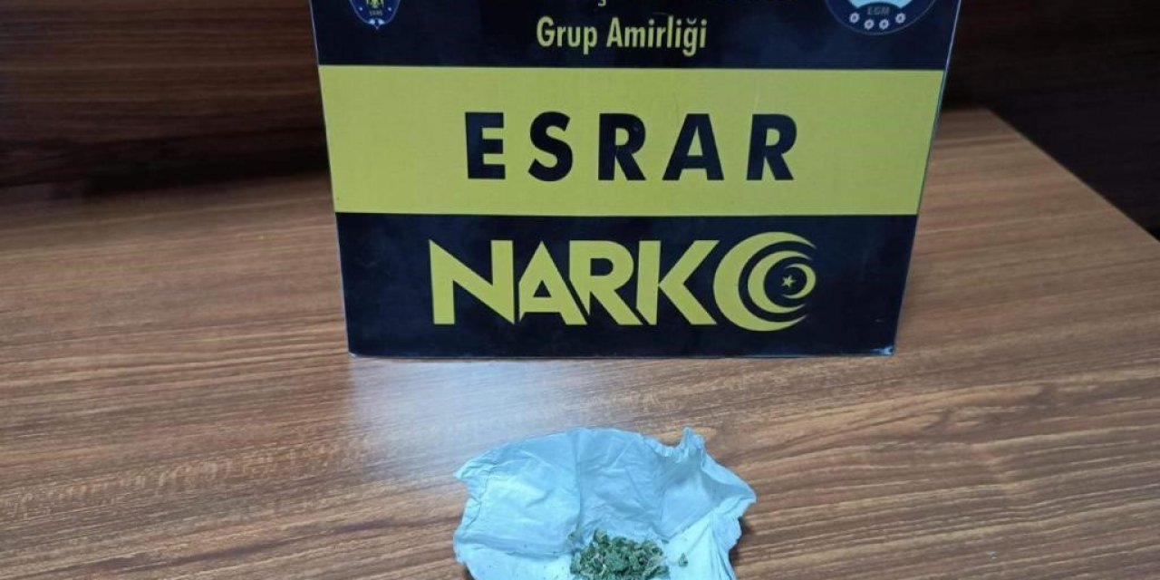 Manisa’da uyuşturucu operasyonu: 1 kişi tutuklandı