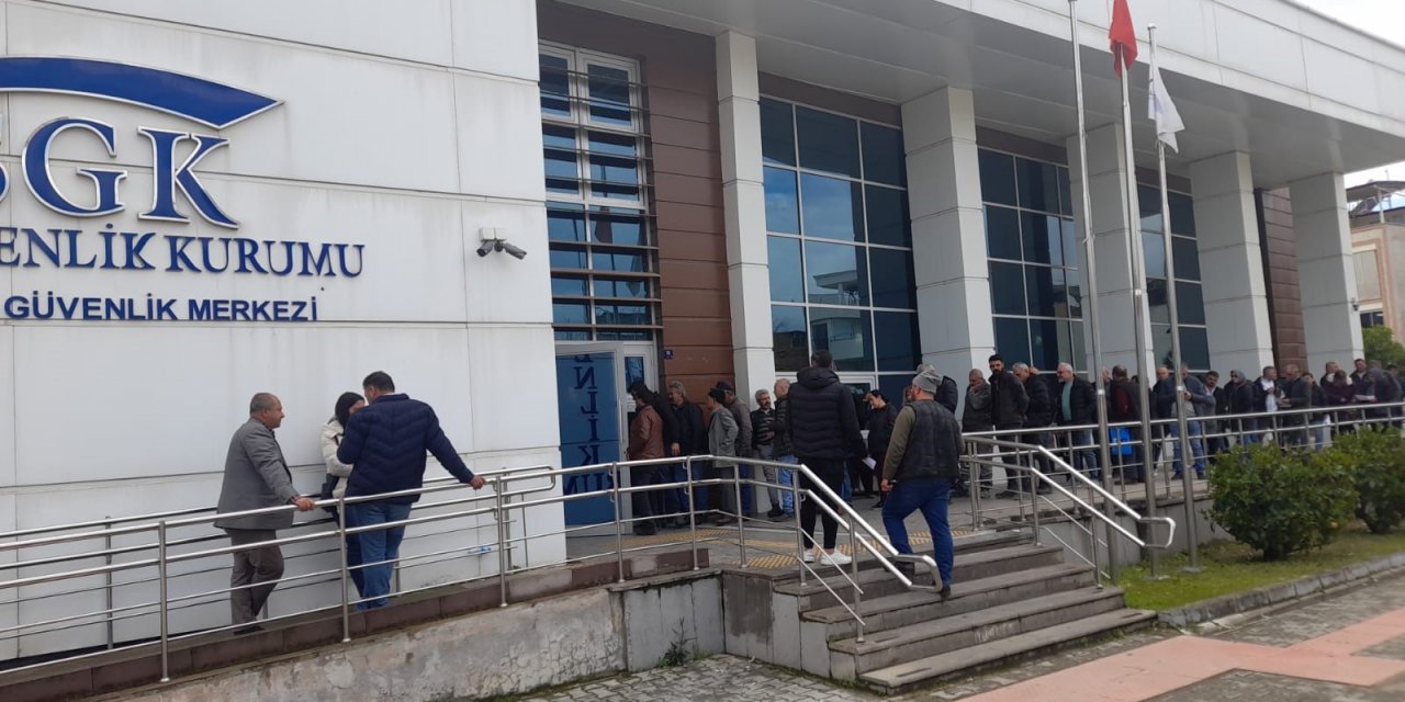 Nazilli SGK’da EYT yoğunluğu