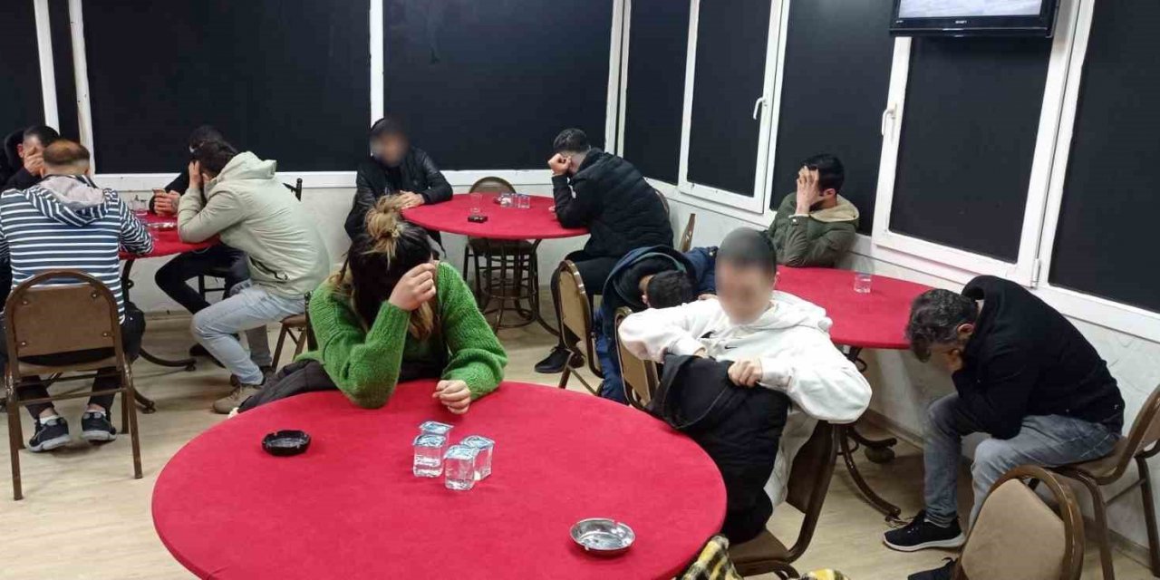 Kumardan mühürlenen işletmeye yine kumar baskını