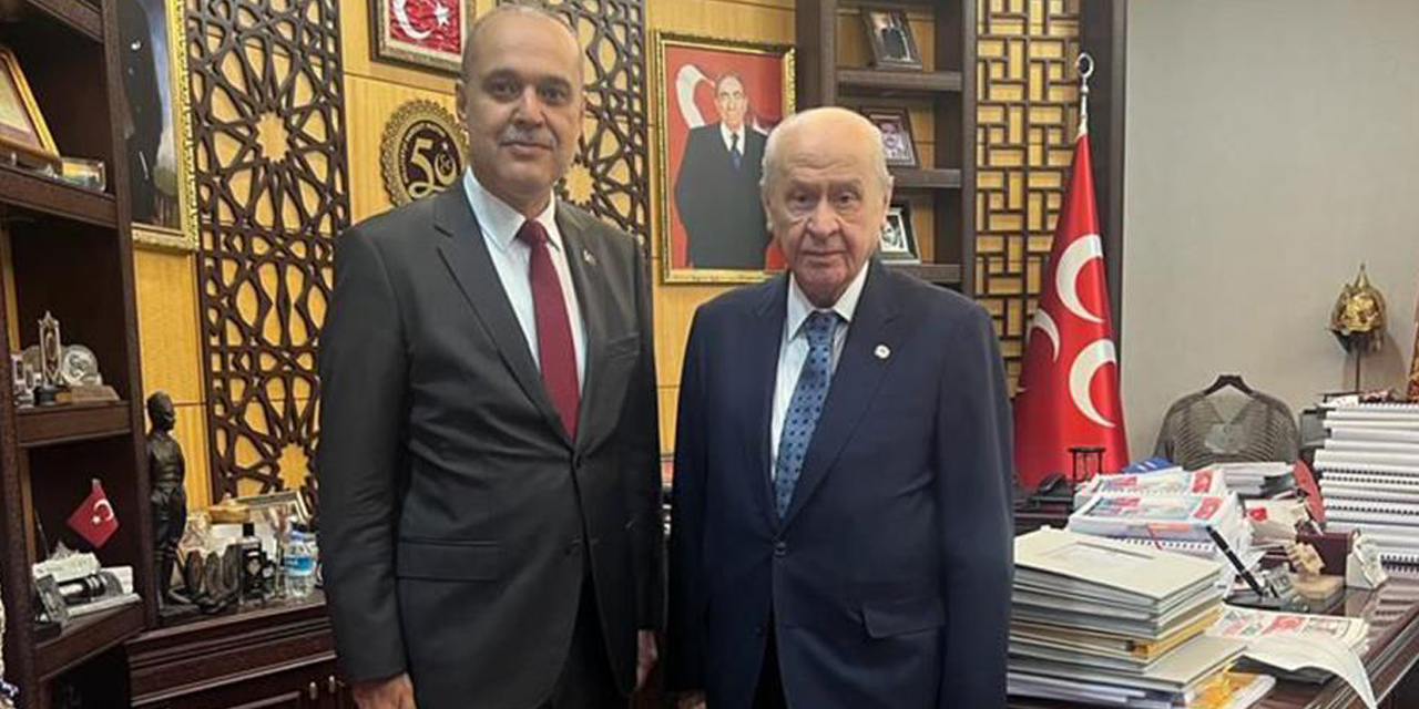 Başkan Uzundemir Genel Başkan Bahçeli’yi ziyaret etti
