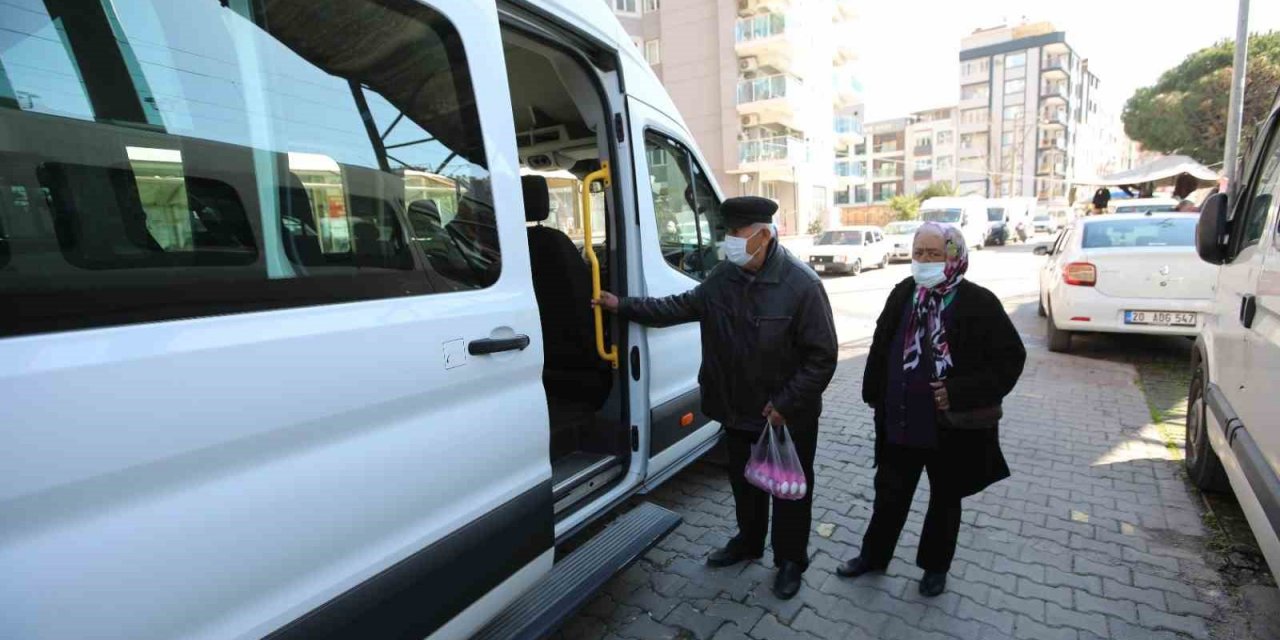 Bayraklı’da ücretsiz pazar servisi dönemi