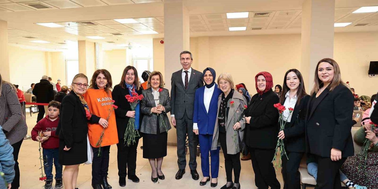 Denizli’de misafir edilen depremzede kadınlar yalnız bırakılmadı