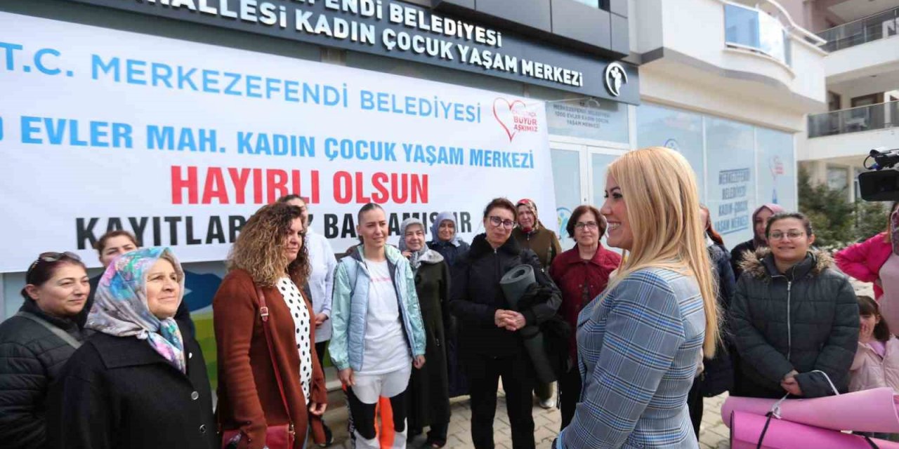 Merkezefendi’de yeni bin kadın çocuk yaşam merkezi açıldı