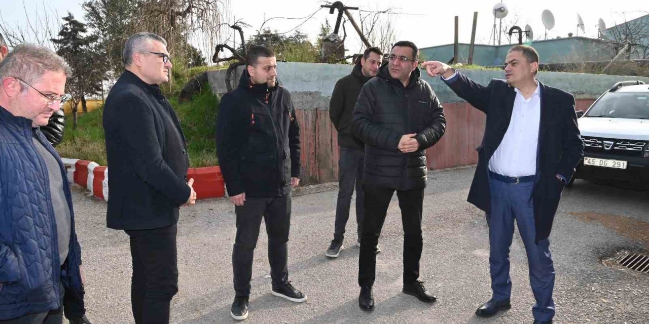 Aslay, Manisa’nın kalbi Akpınar İçme Suyu Tesisi’ni inceledi