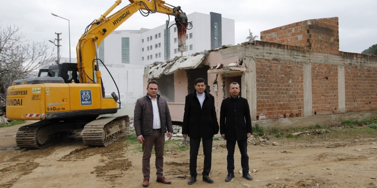 Nazilli Belediyesi’nden 20 bin metrekarelik yol hamlesi