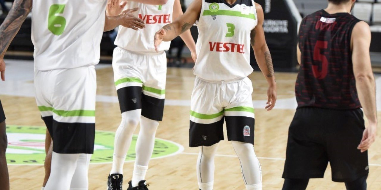 Basketbol Süper Ligi: Manisa BBSK: 69 - Gaziantep Basketbol: 65