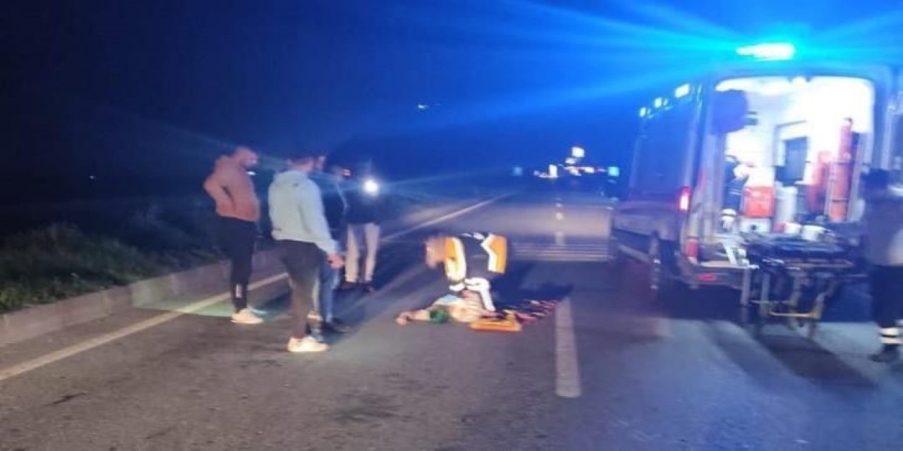 Aydın’da genç kıza kamyon çarptı, feci kaza kameraya yansıdı