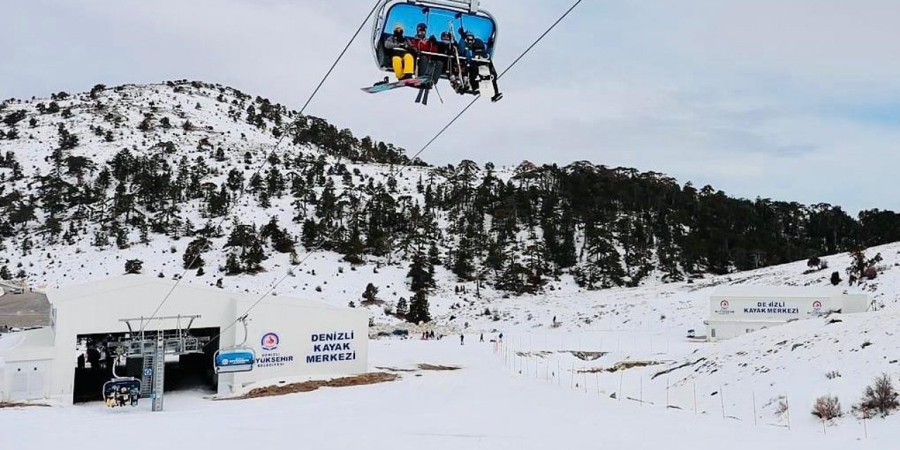 Ege’nin en büyük kayak merkezi en sakin günlerini yaşıyor