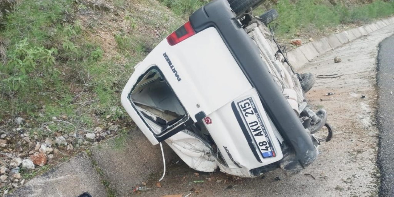 Marmaris’te trafik kazası: 1 yaralı
